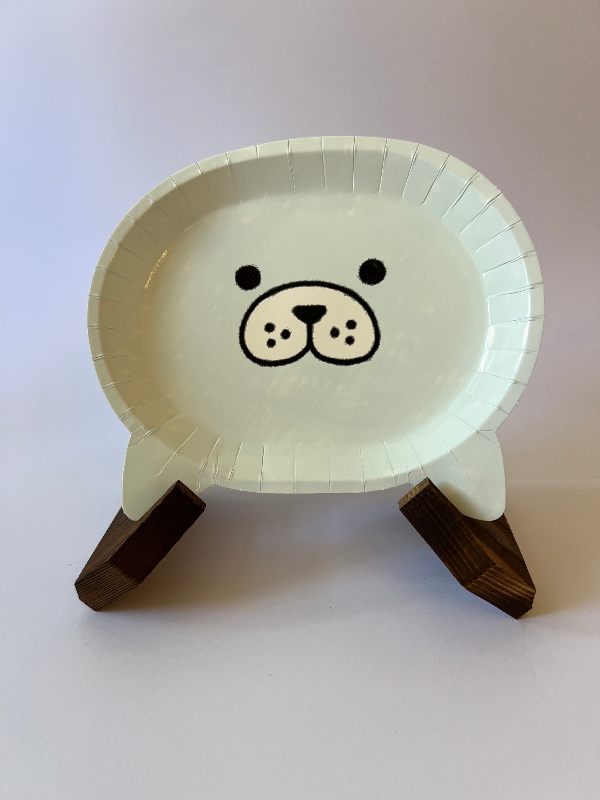 x6 Animal Face Plates - Winterberries