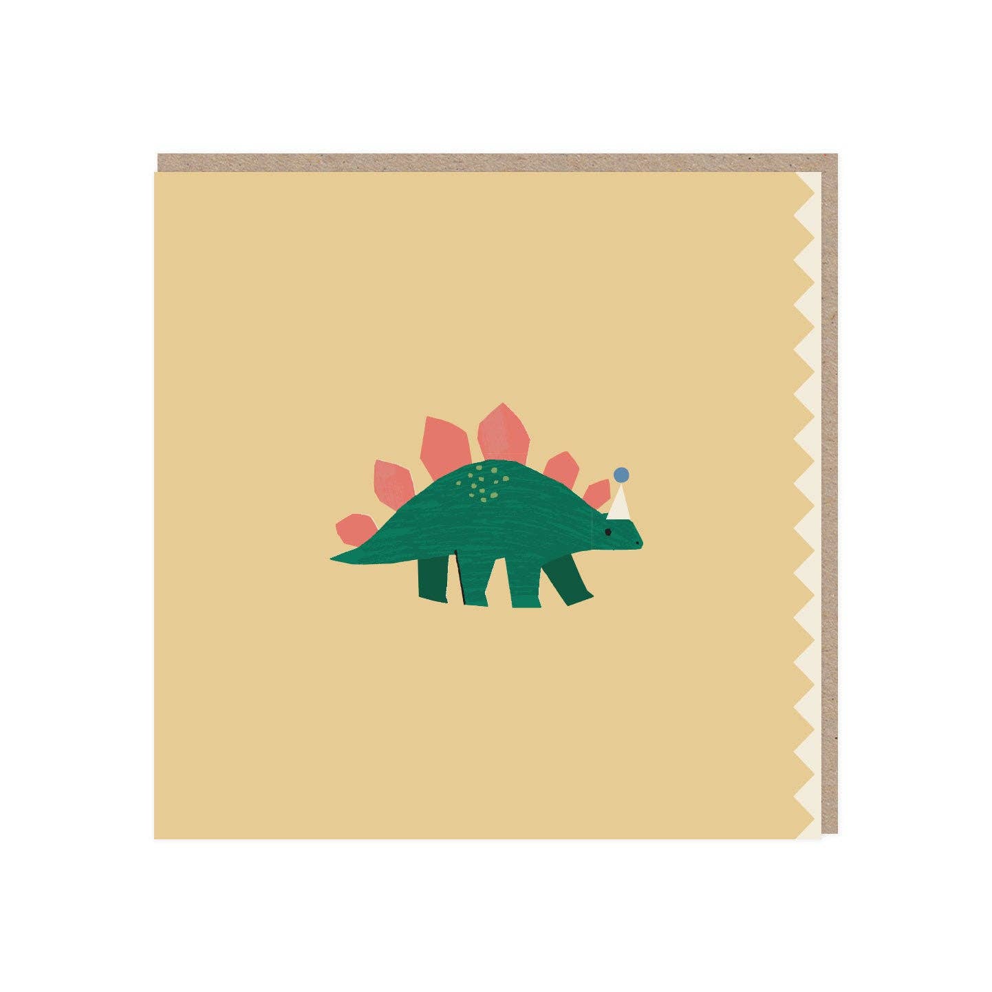 Stegosaurus Birthday Card - Winterberries