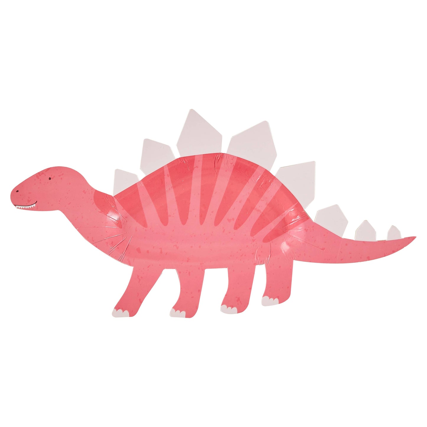Paper Cake Plate - Dinosaur - Pink - Winterberries