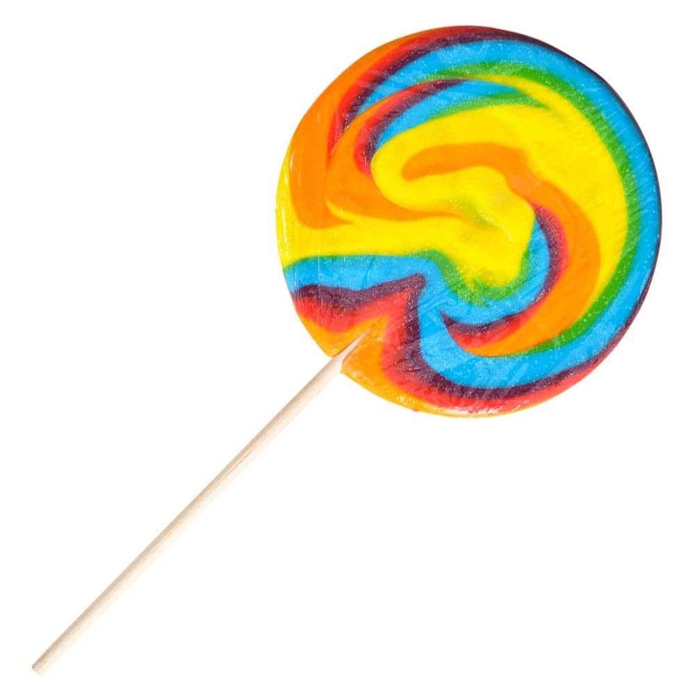 x1 5" JUMBO SWIRL LOLLIPOP - Winterberries