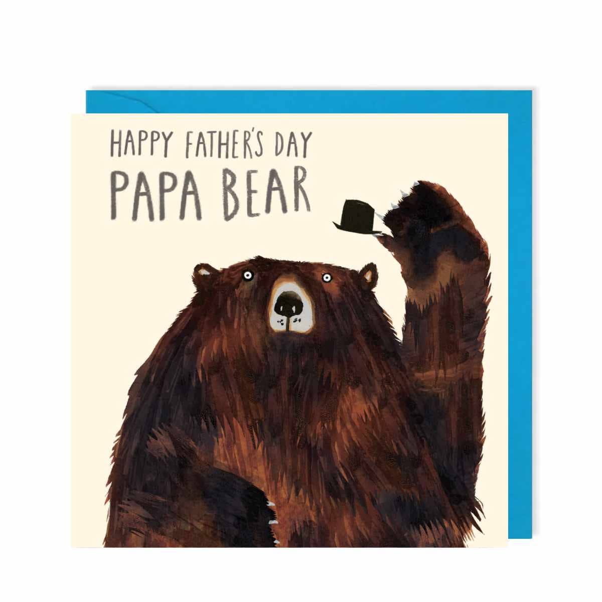 FATHER'S DAY PAPA BEAR CARD