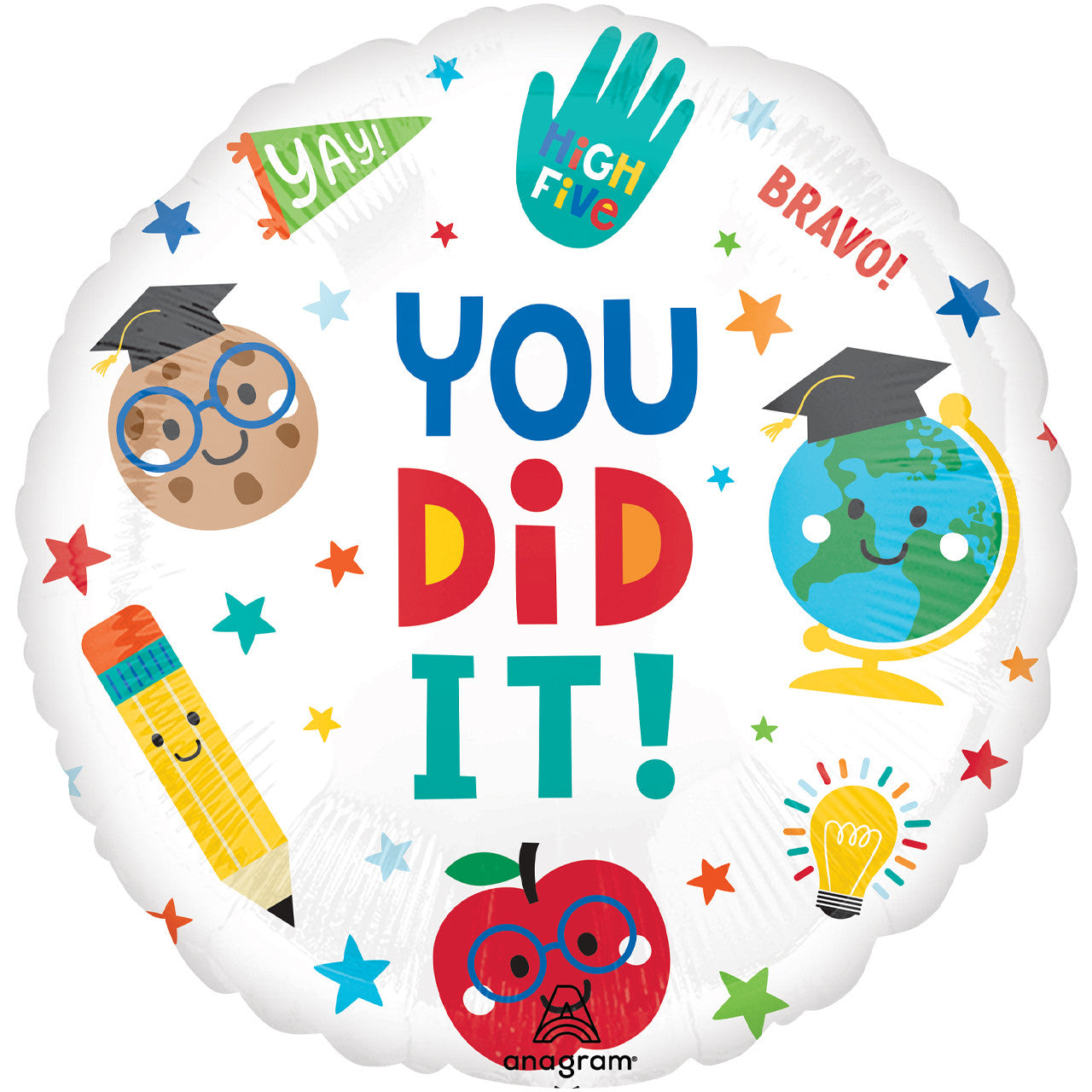 18" 'You Did It' Graduation Foil Balloon