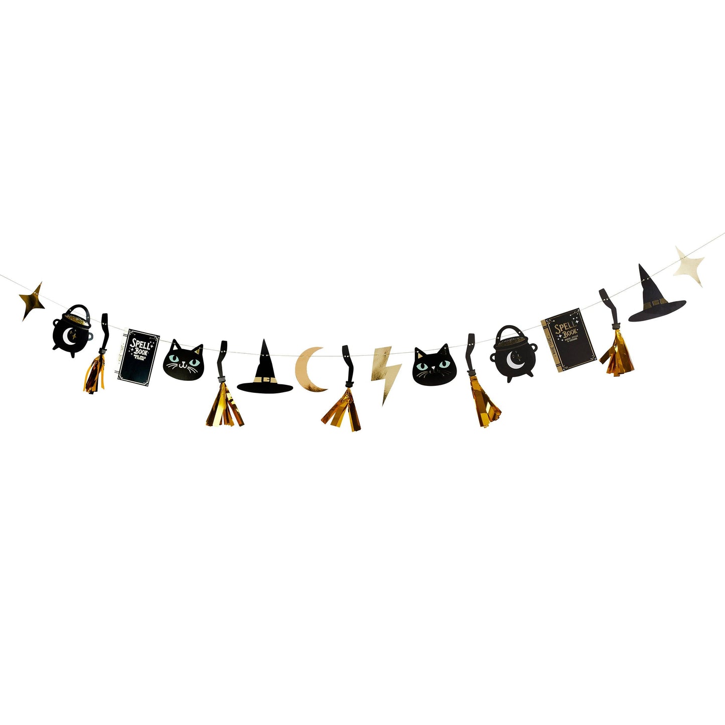MAGICAL HALLOWEEN TASSEL GARLAND - Winterberries