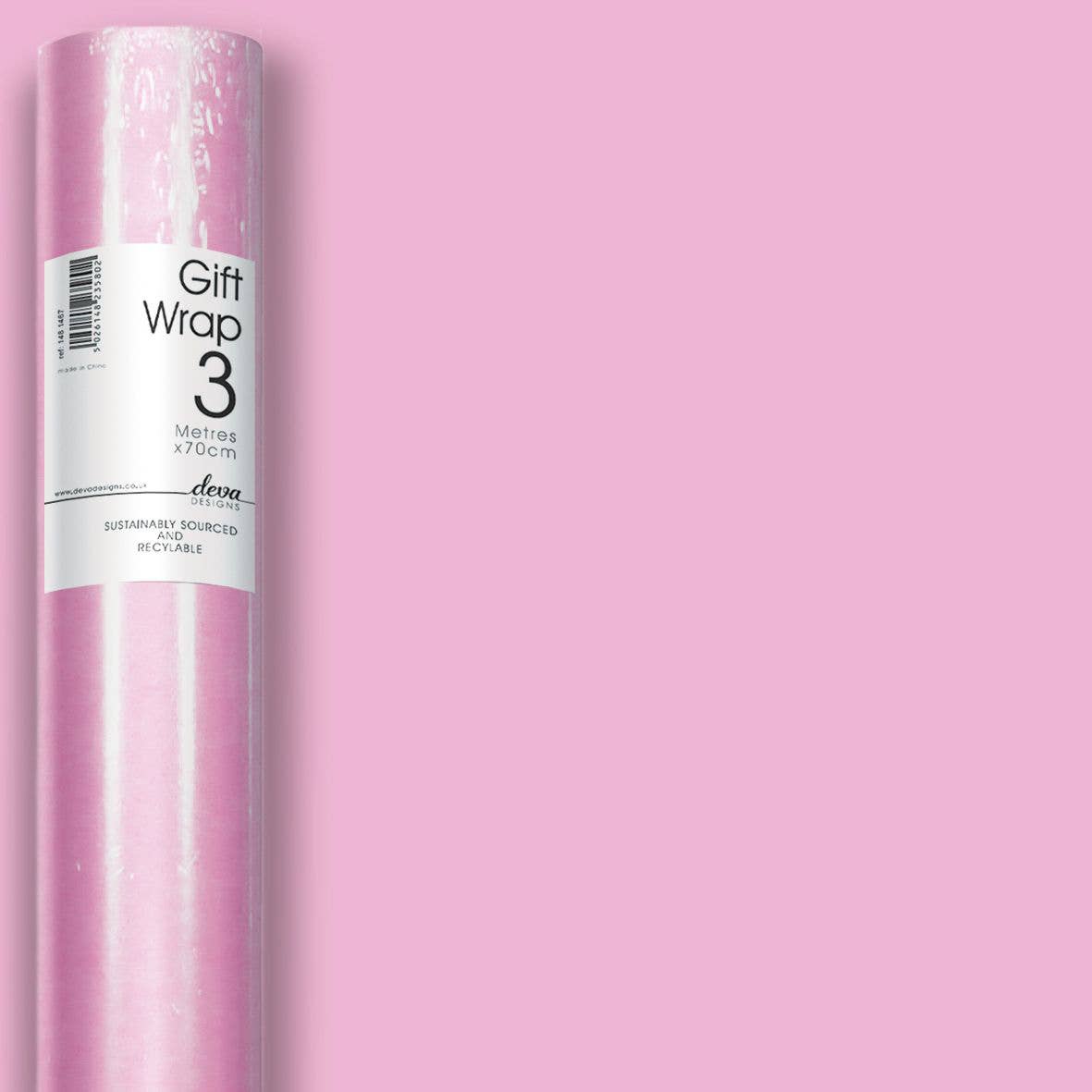 Roll Wrap| 3 m X 70 cm | (Essential) Roll Wrap Soft Pink