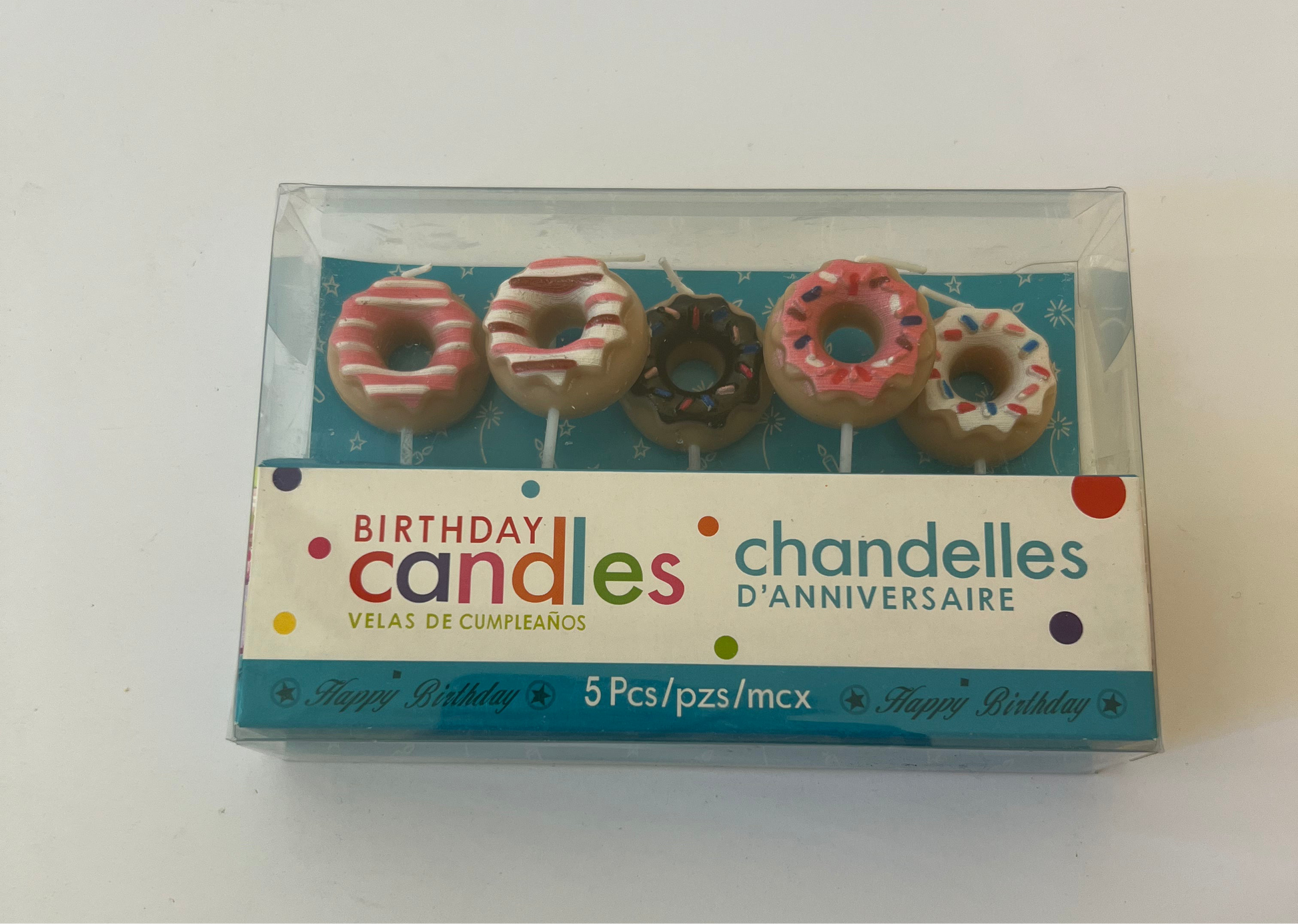 x5 Donut Candles - Winterberries
