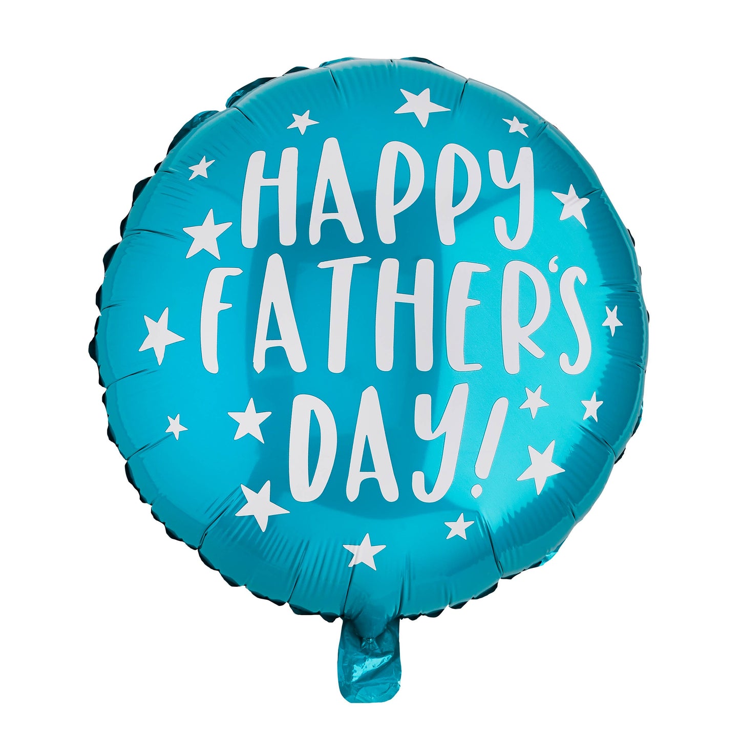 'Happy Father's Day' Round 20" Teal Foil Balloon - Winterberries
