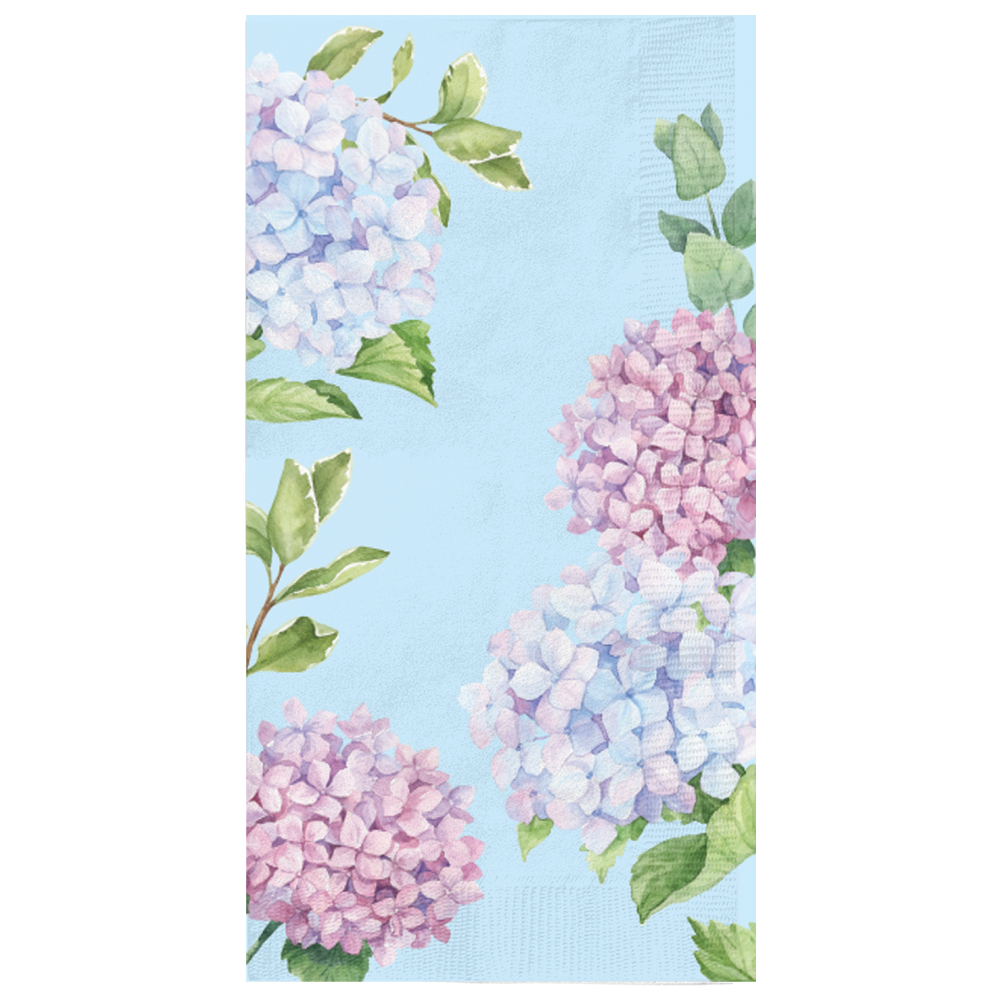 X20 HYDRANGEA FOIL PAPER NAPKINS