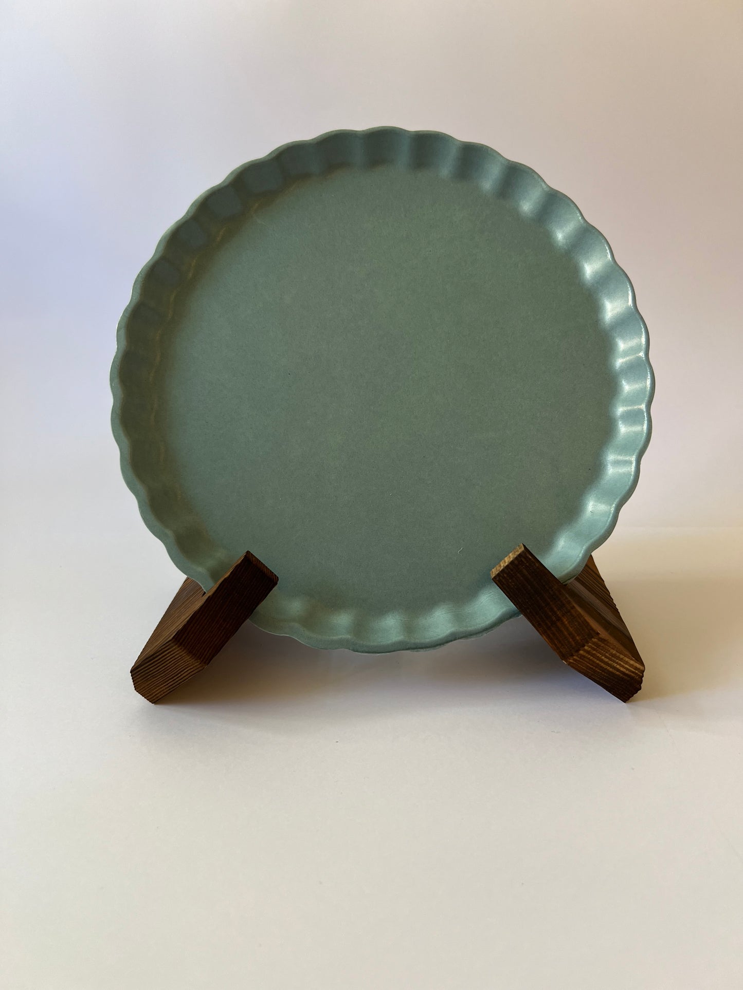 x8 POOL BLUE BAMBOO PLATES - Winterberries
