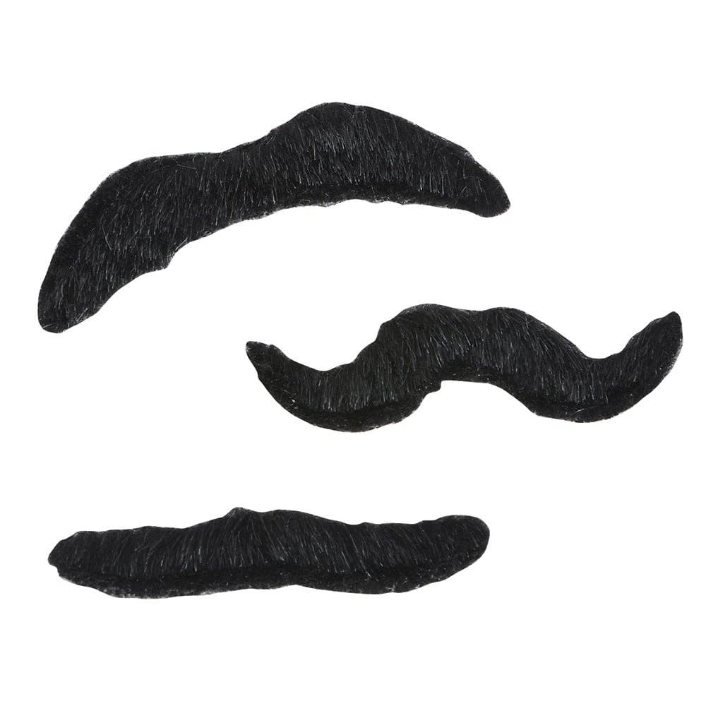 3.5" 3 PC MUSTACHE SET - Winterberries