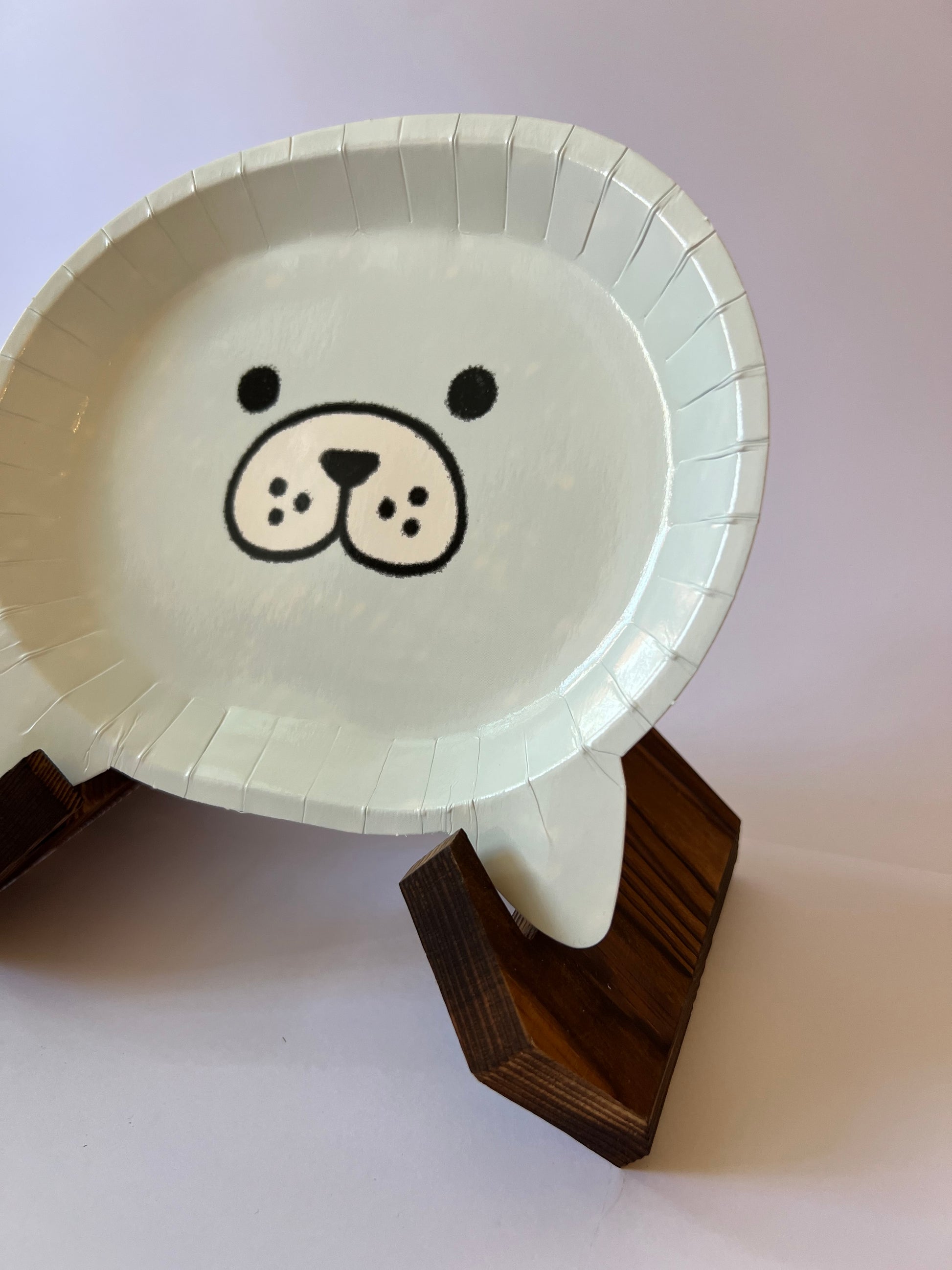 x6 Animal Face Plates - Winterberries