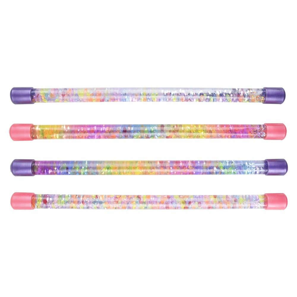 12" GLITTER WATER BATON - Winterberries