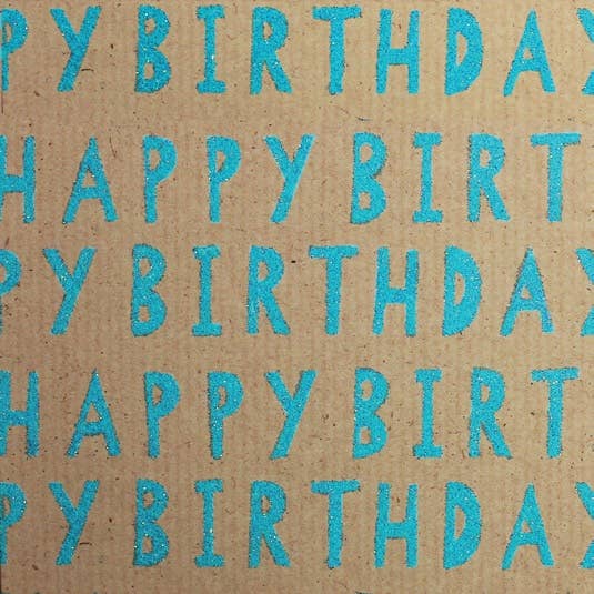 Neon Kraft Glitter Rollwrap (display box 38 rolls) Everyday - Winterberries