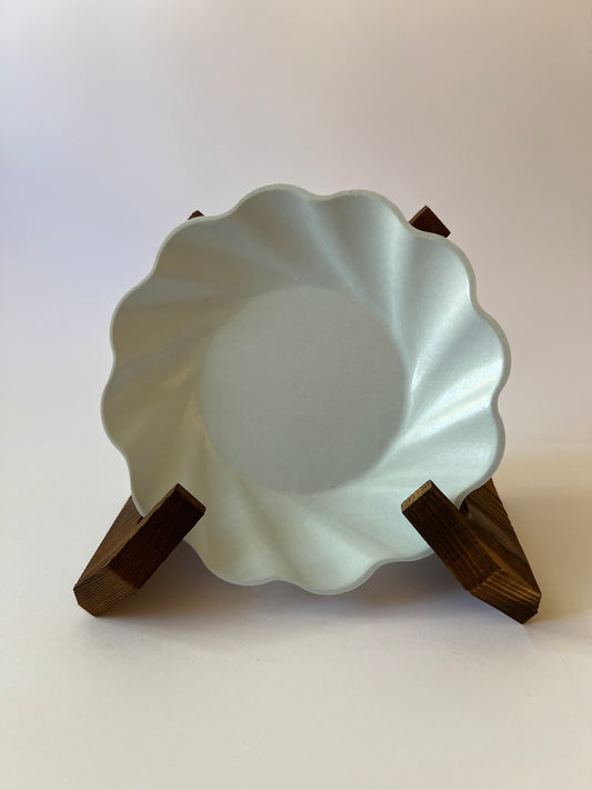 x8 SKY BLUE WAVU SMALL BAMBOO PLATES - Winterberries