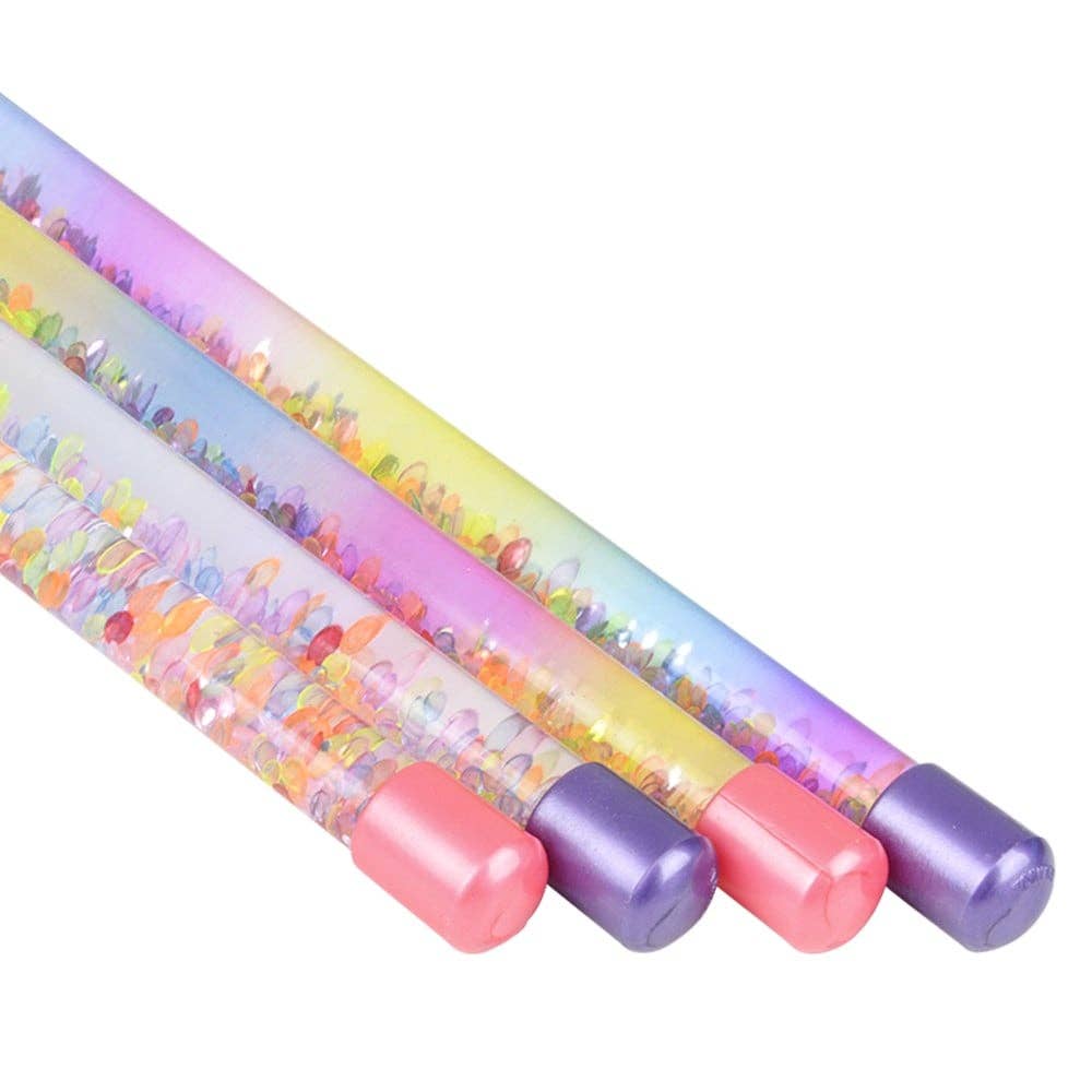 12" GLITTER WATER BATON - Winterberries