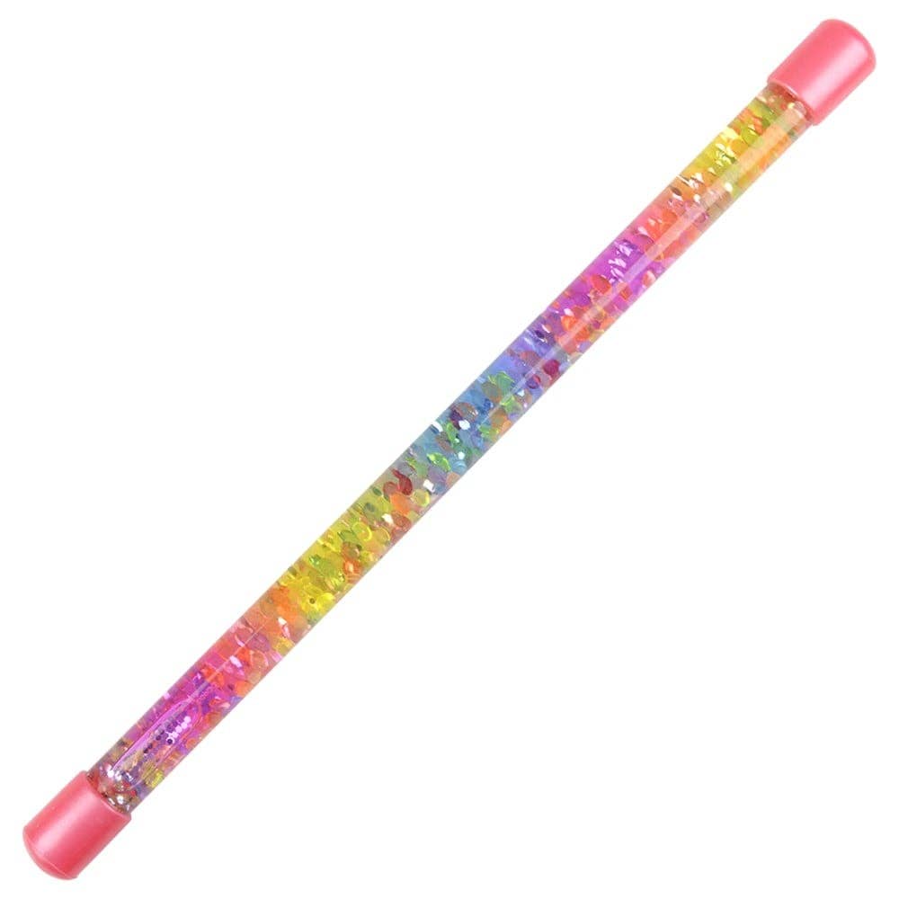 12" GLITTER WATER BATON - Winterberries