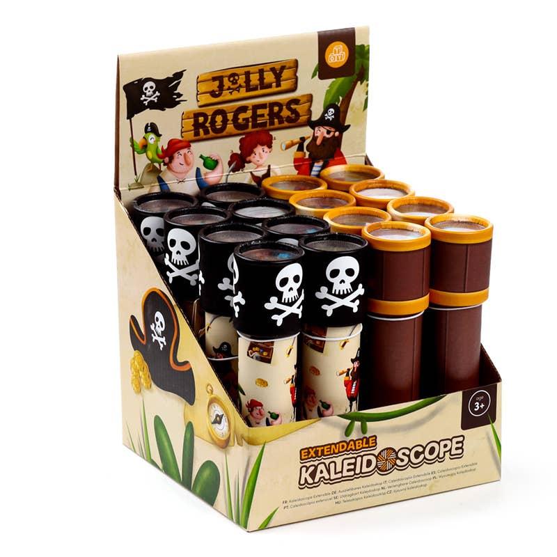 Jolly Rogers Pirates Kaleidoscope - Winterberries