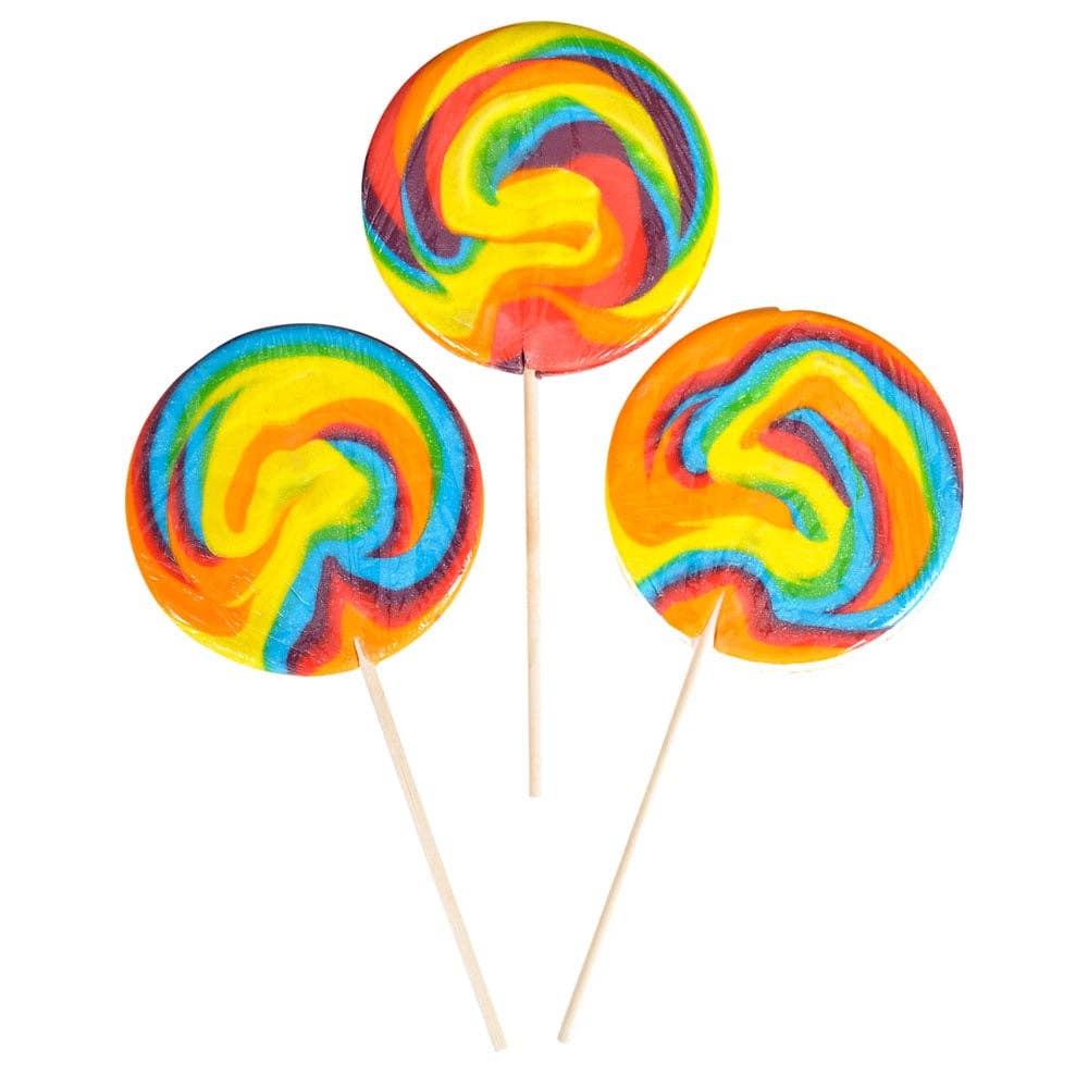 x1 5" JUMBO SWIRL LOLLIPOP - Winterberries