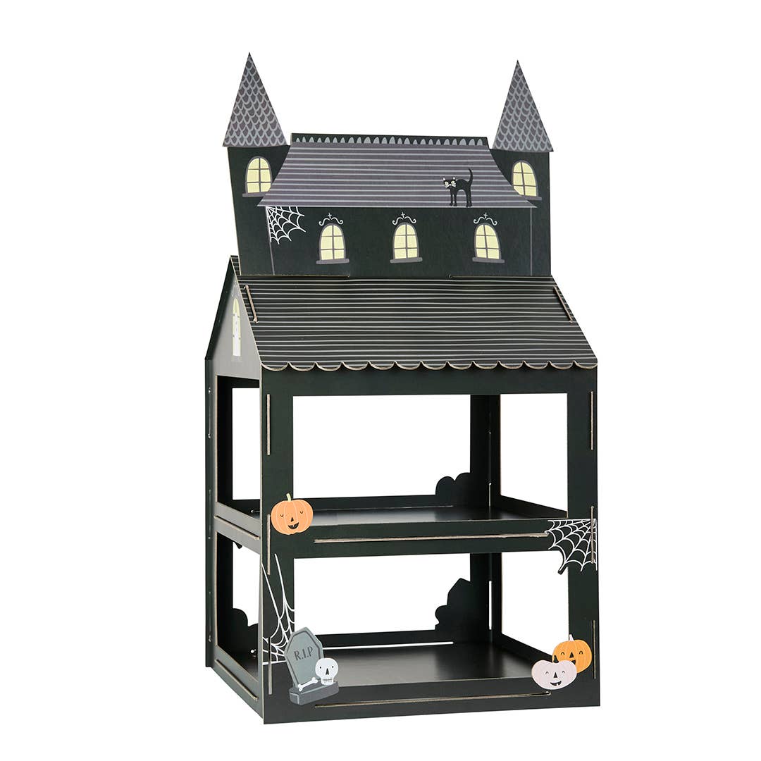 HAUNTED HOUSE TREAT CARDBOARD STAND - Winterberries