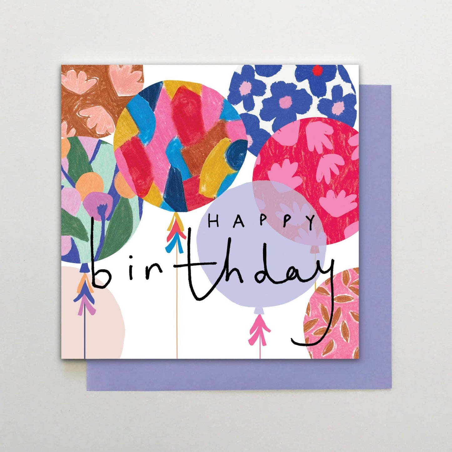 HA01 - Happy Birthday Balloons - Winterberries