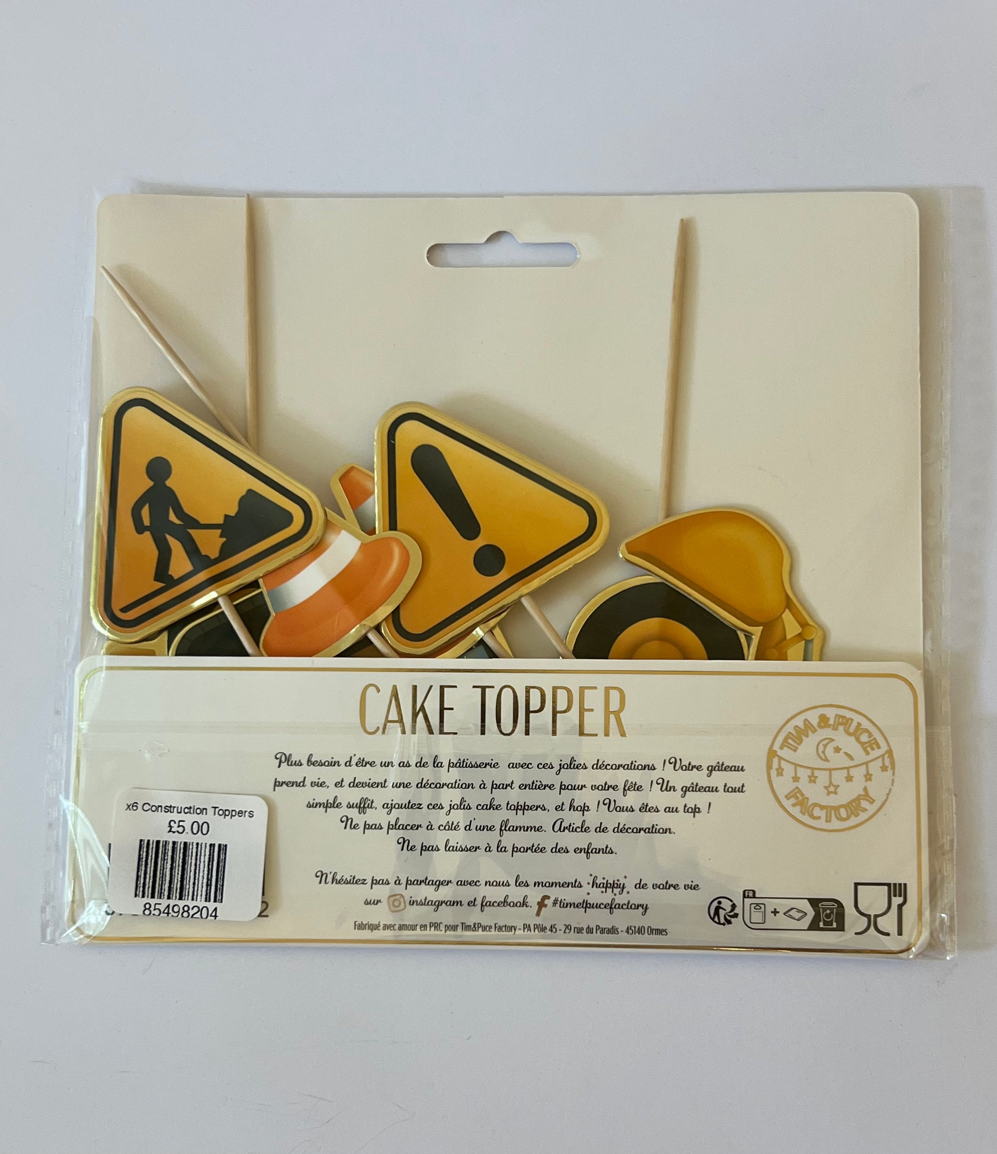 x6 Construction Toppers - Winterberries
