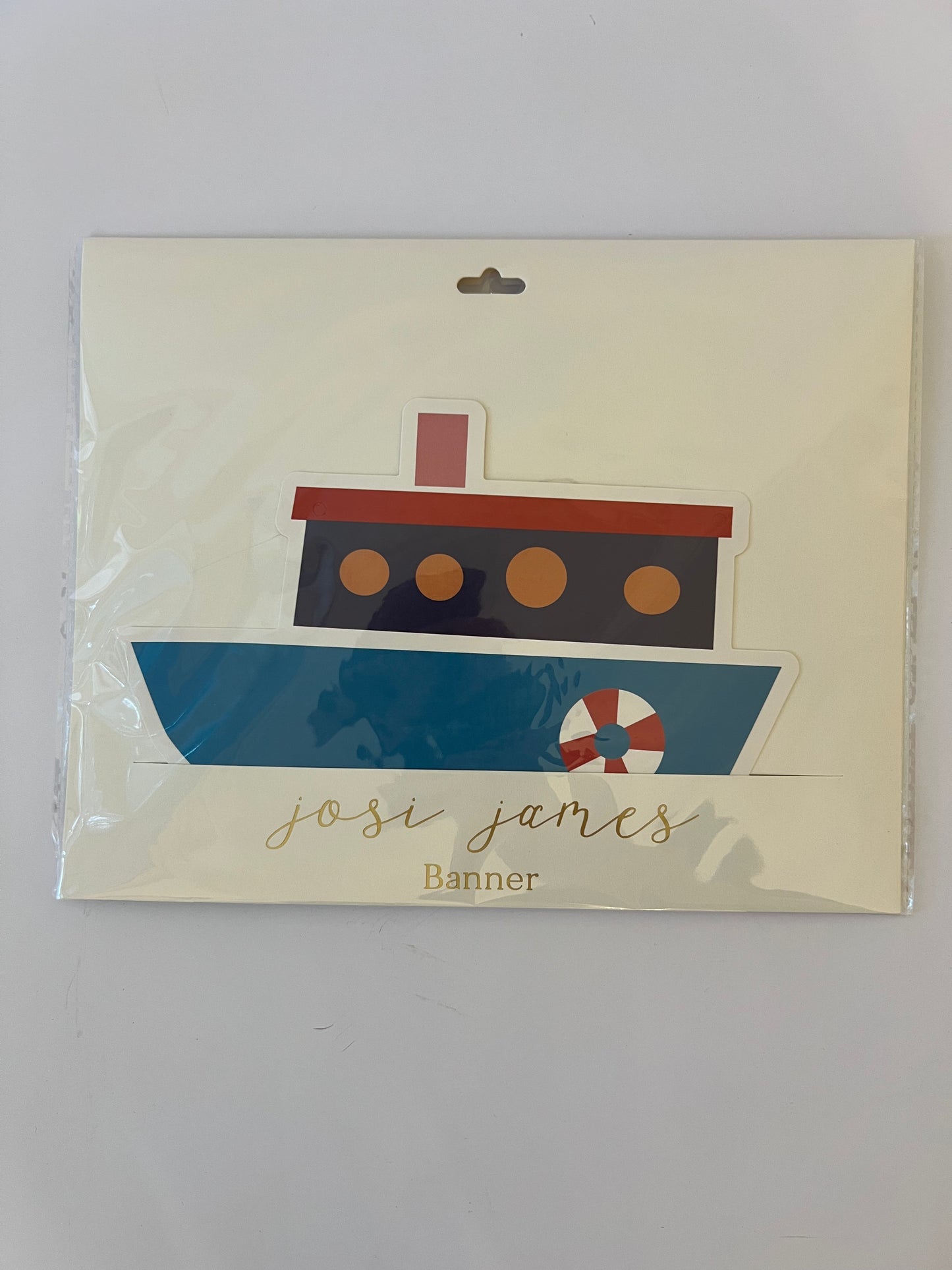 BOAT PAPER GARLAND - Winterberries