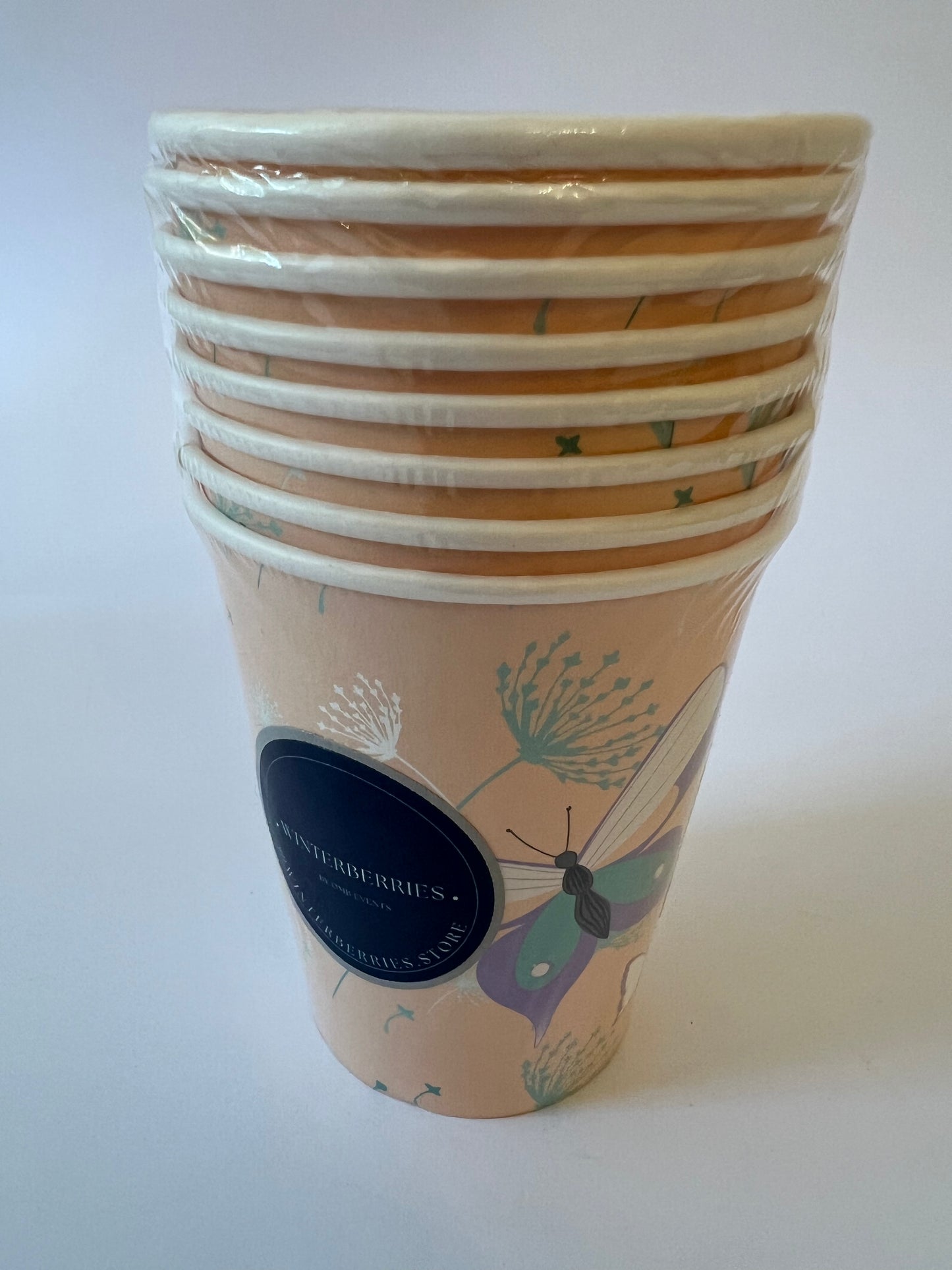 x8 MAGICAL FAIRIES PAPER CUPS - Winterberries