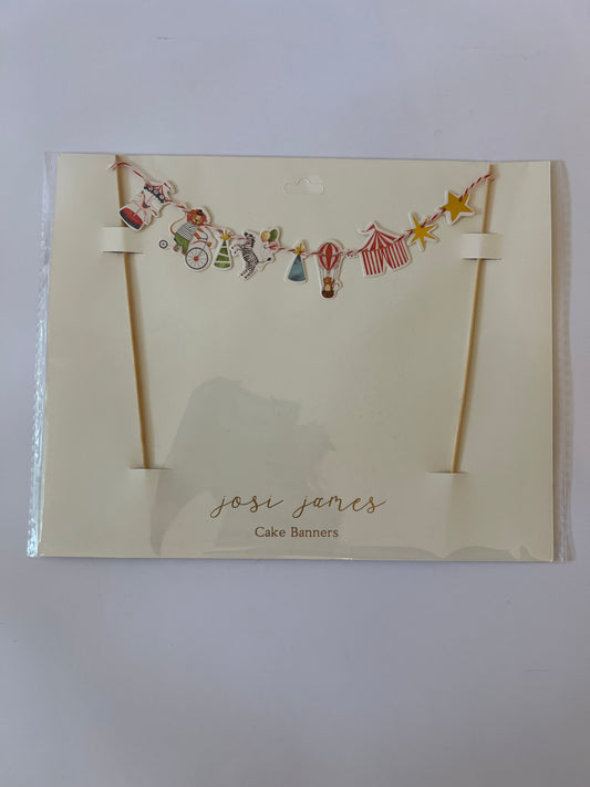 x1 Carnival Cake Banner - Winterberries