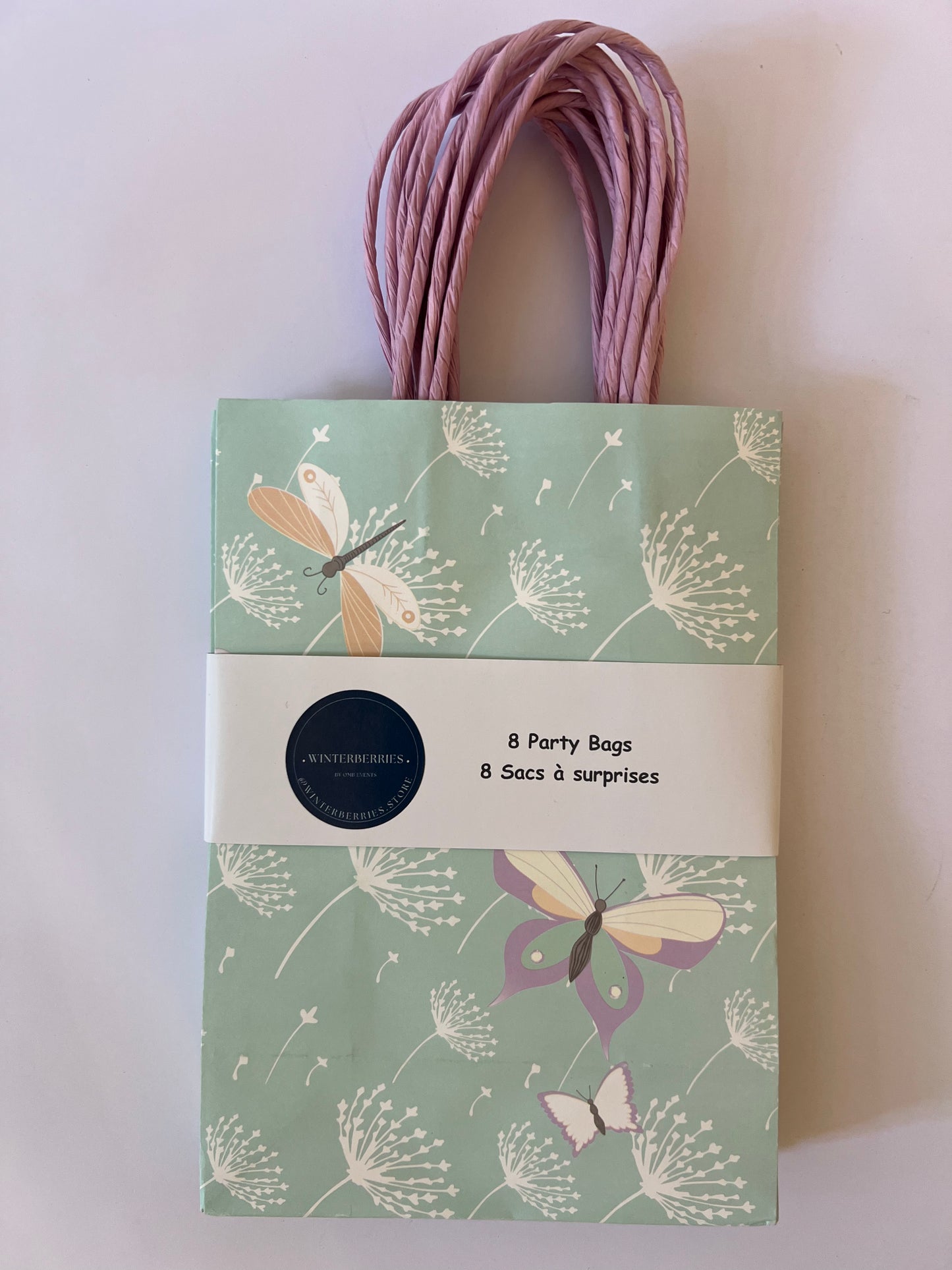 x8 Magical Fairies Party Bags - Winterberries