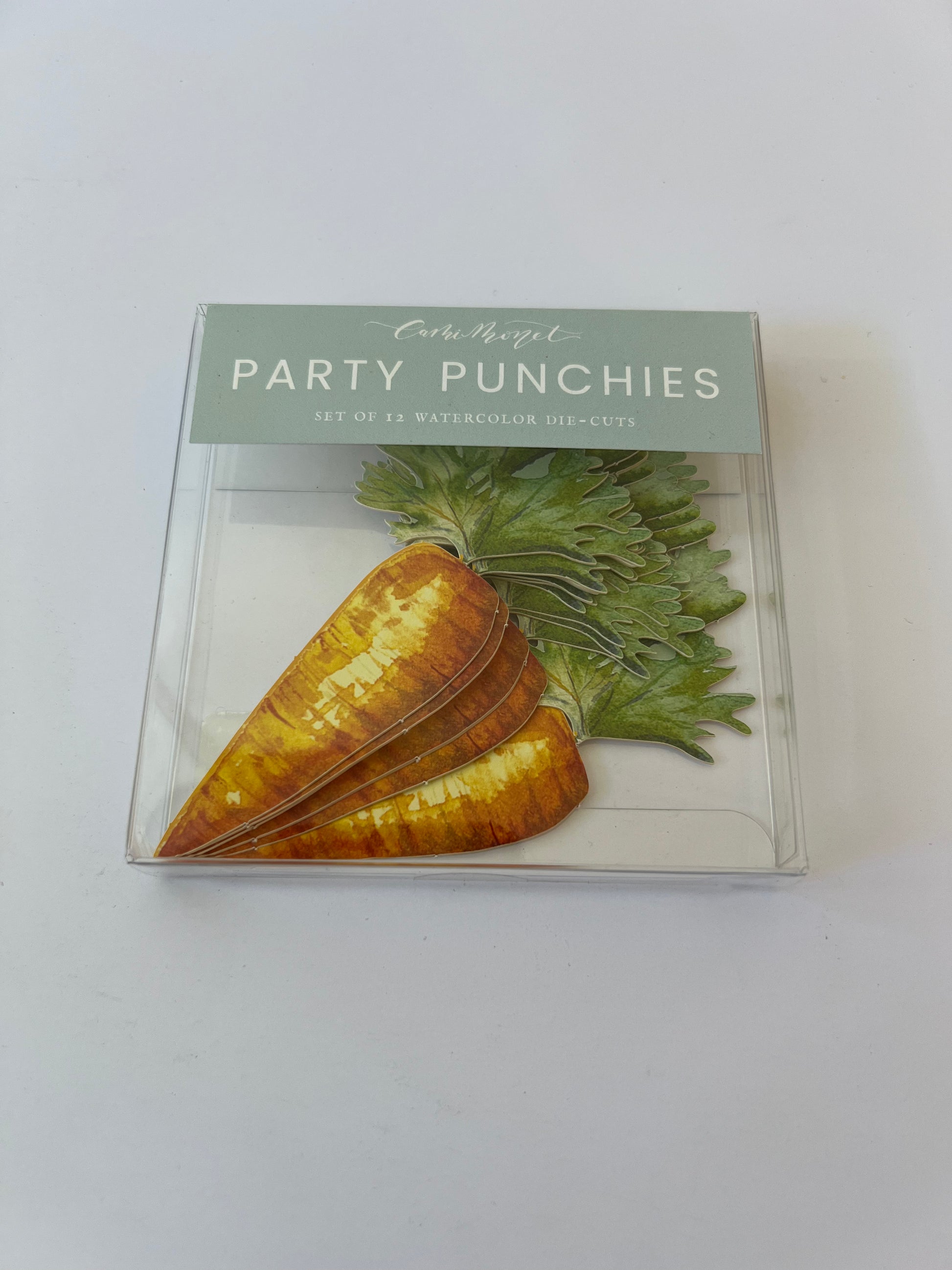 x12 CARROT PARTY PUNCHIES DIE-CUTS - Winterberries