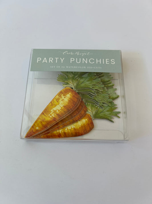 x12 CARROT PARTY PUNCHIES DIE-CUTS - Winterberries