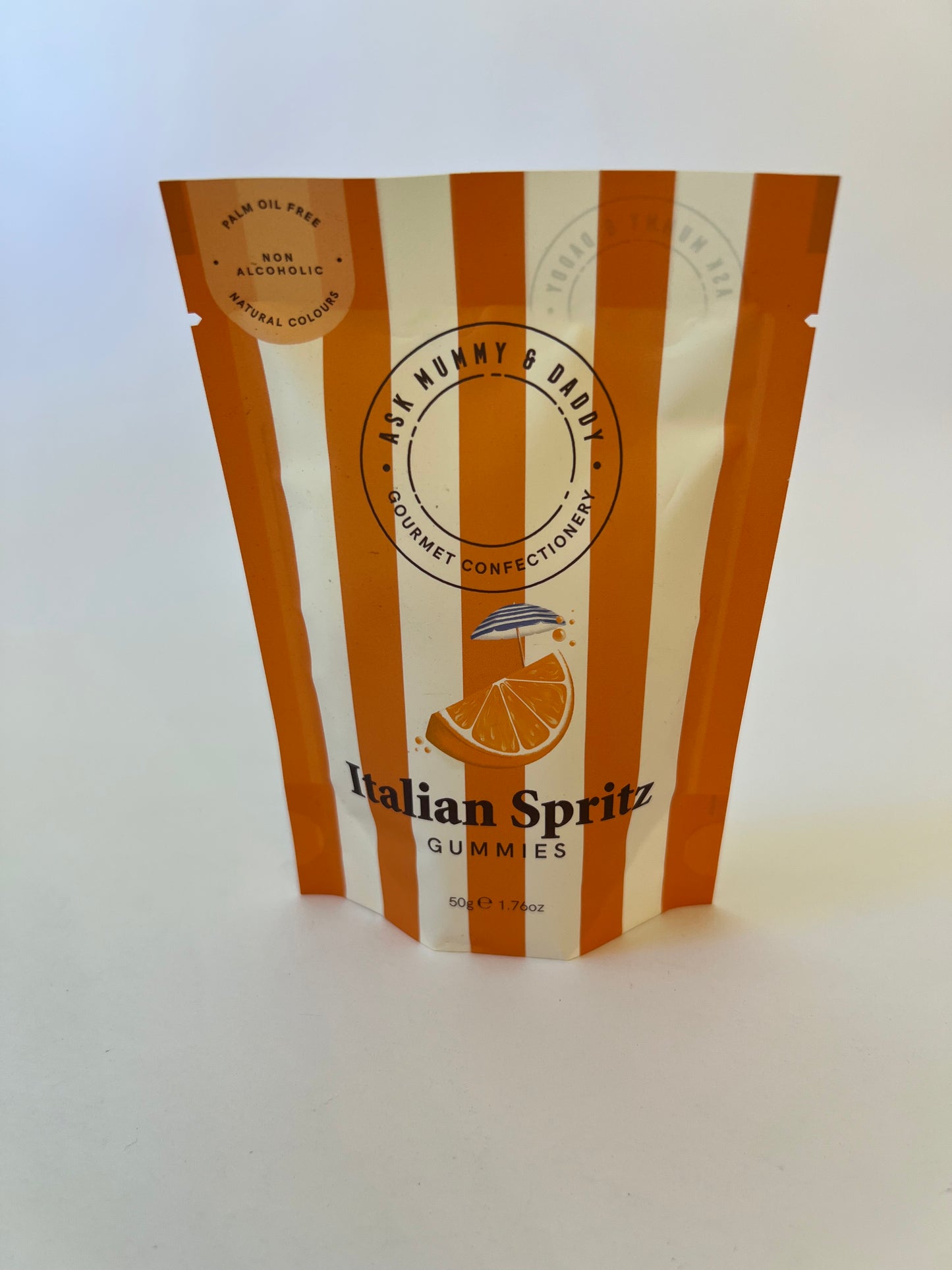 ASK MUMMY & DADDY NON-ALCOHOLIC ITALIAN SPRITZ GUMMIES 50g - Winterberries