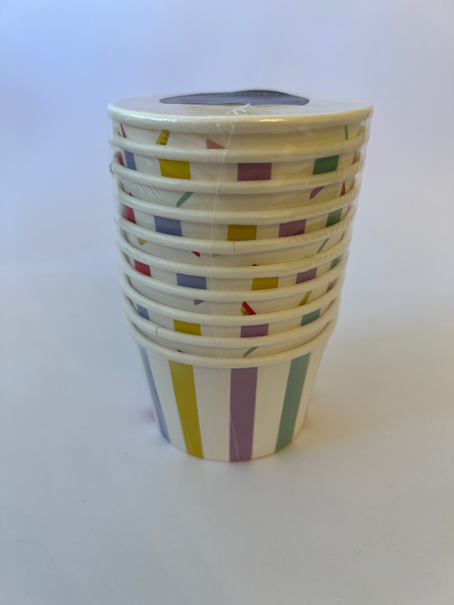 x10 Stripe & Sprinkle Bowls - Winterberries