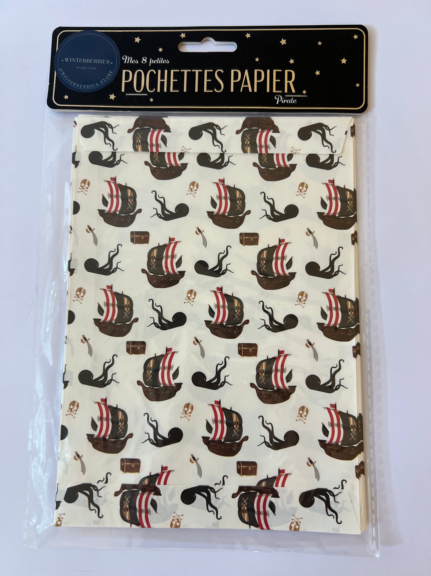 x8 Pirate Pouches - Winterberries