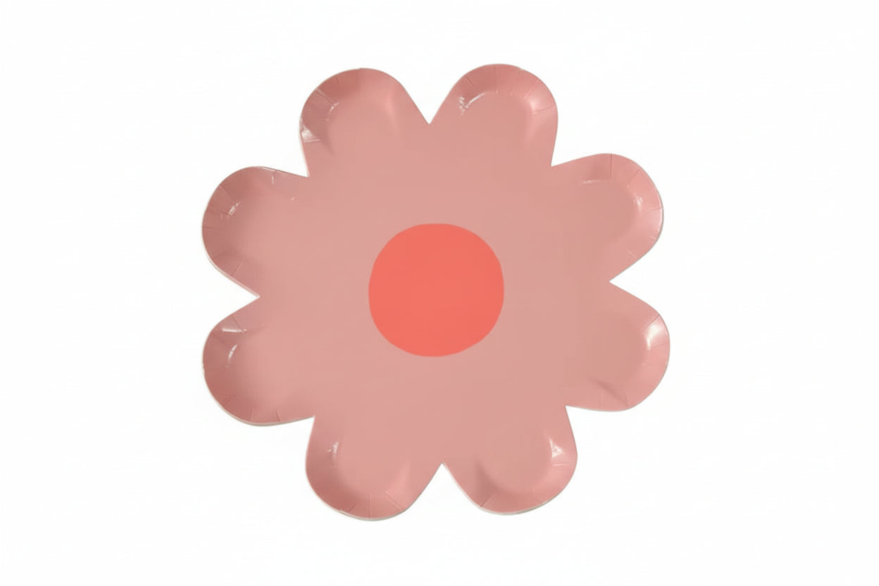X10 DAISY PAPER PLATES - Winterberries