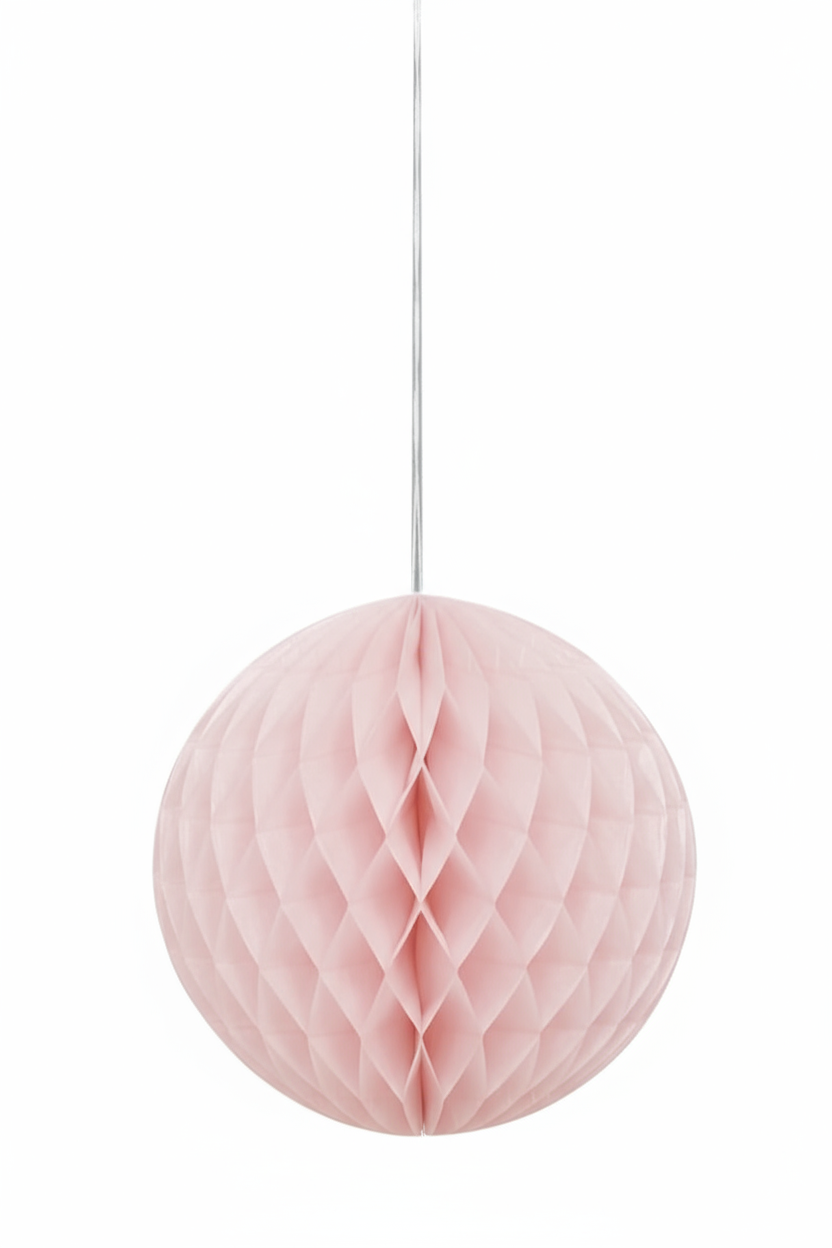 PAPER HONEYCOMB BALL - Winterberries