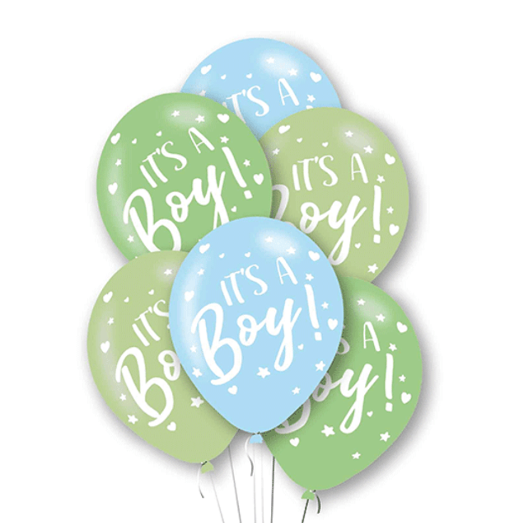 11" 'IT'S A ...' LATEX BALLOONS BOUQUET - Winterberries