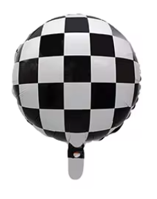 18" Race Foil Balloon - Winterberries