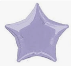 36" LILAC STAR DEFLATED FOIL BALLOON - Winterberries
