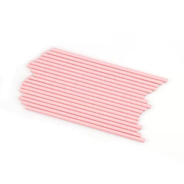 x25 Light Pink Straw - Winterberries