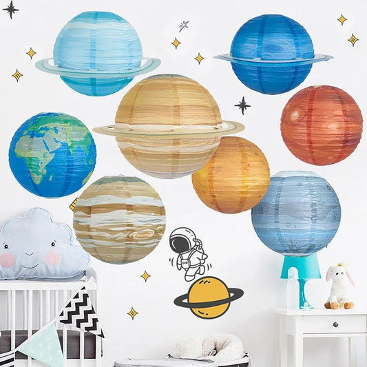 x8 Planet Lanterns - Winterberries