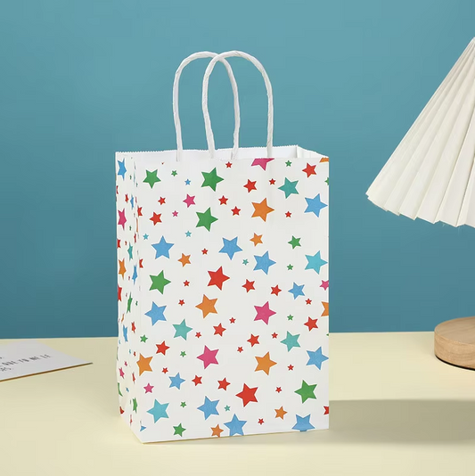 Star Gift Bag - Winterberries