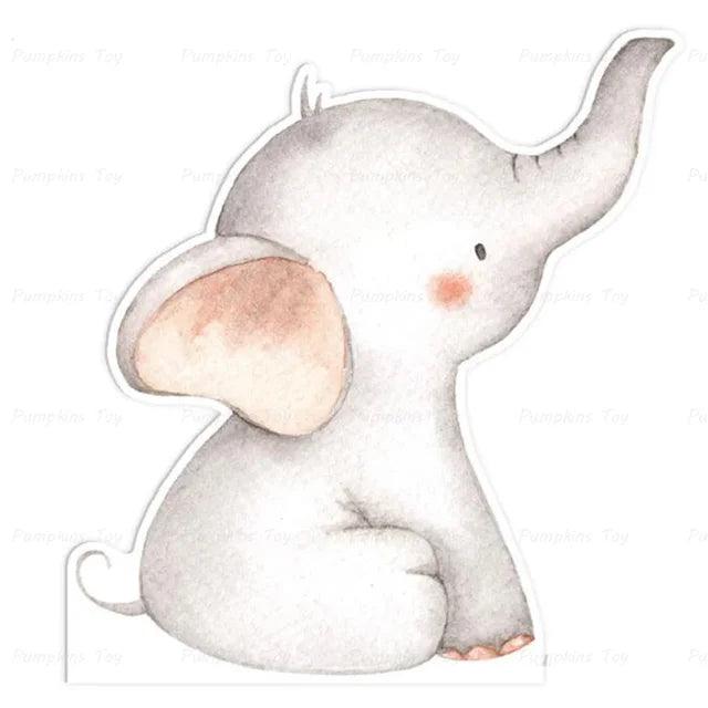 Safari Animal Board - Elephant 2 - Winterberries