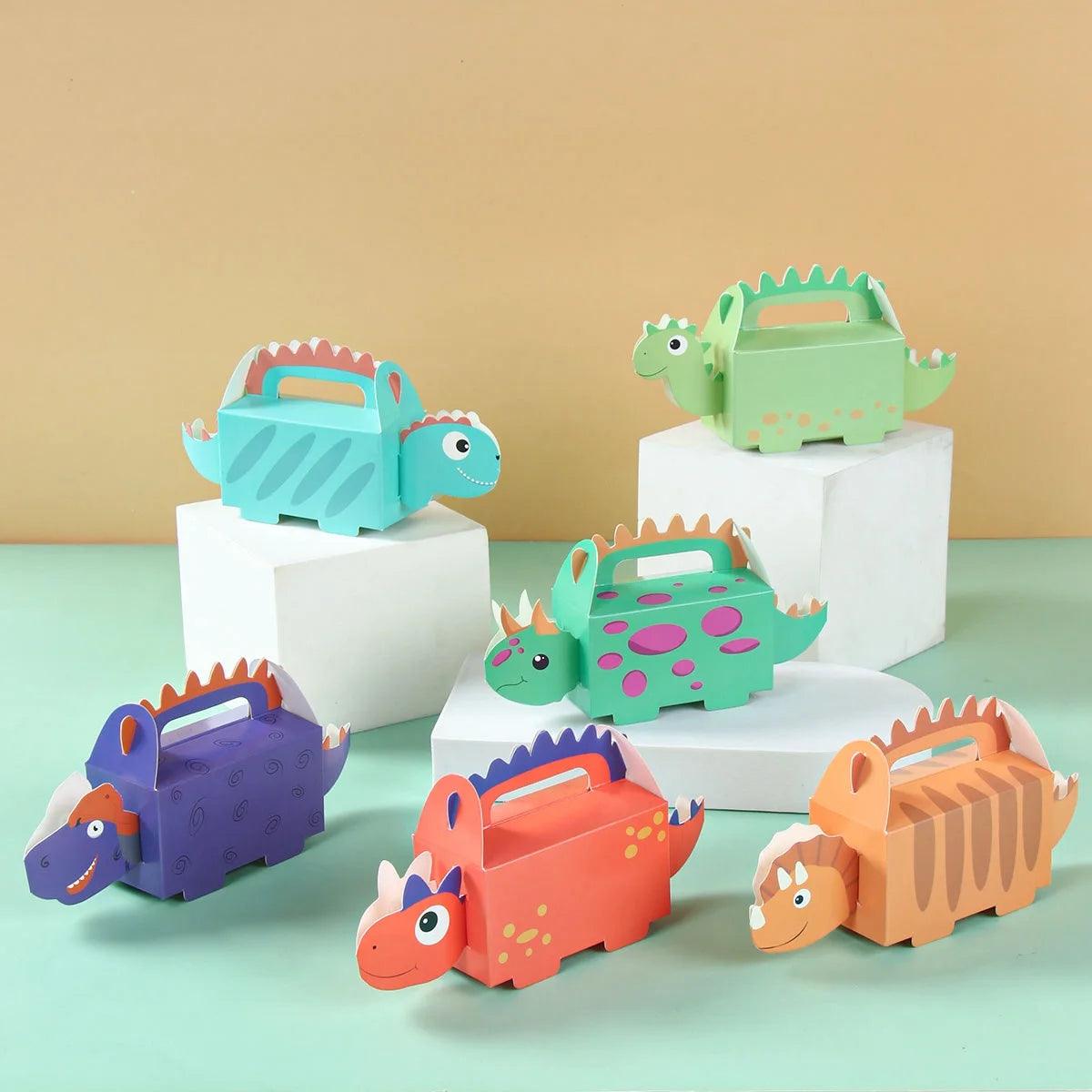 x6 Dinosaur Sweet Boxes - Winterberries