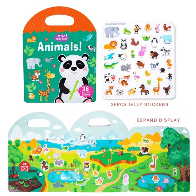 x1 Animal Sticker Book - Winterberries