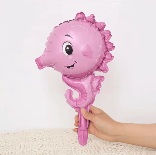 13" Seahorse Foil Balloon - Winterberries