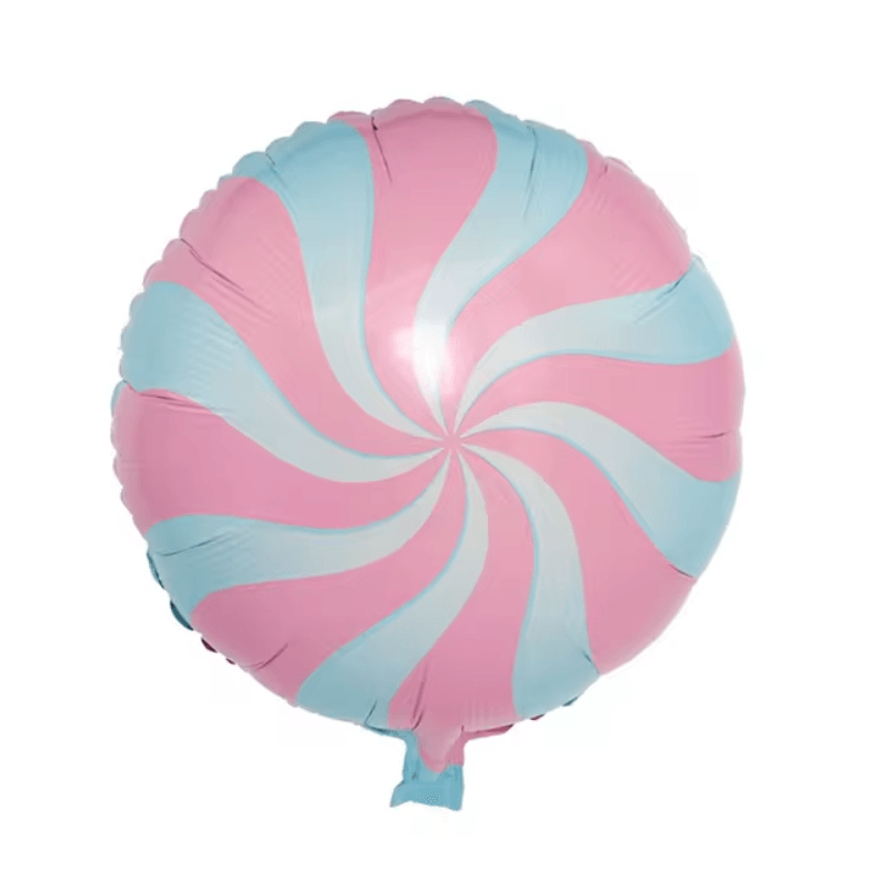 18" Pink/Blue Candy Foil Balloon - Winterberries