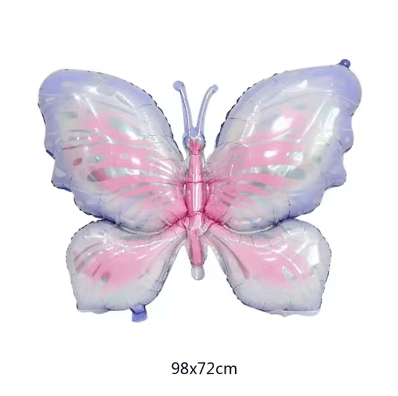 29" Lilac/Pink Butterfly Foil Balloon - Winterberries