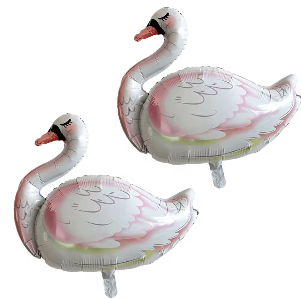 42" Swan Foil Balloon - Winterberries