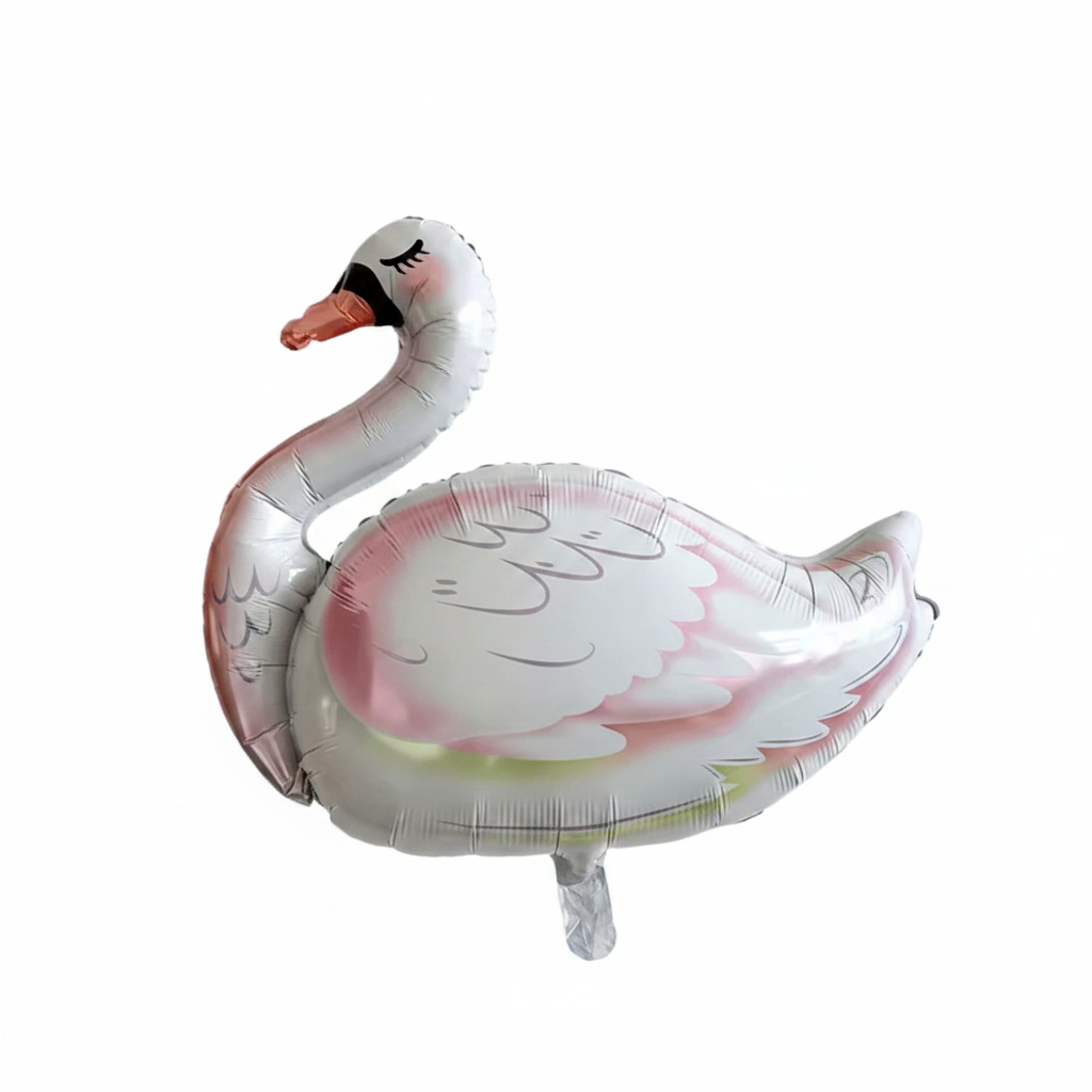 42" Swan Foil Balloon - Winterberries
