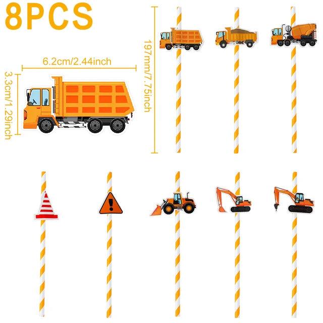 x8 Construction Straws - Winterberries